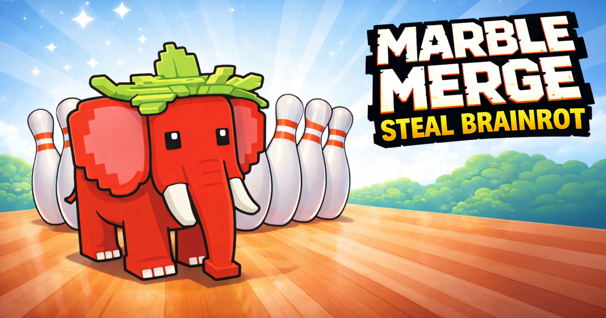 Marble Merge: Steal Brainrot Game Cover