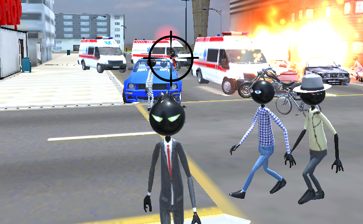 Amazing Crime Strange Stickman Cover