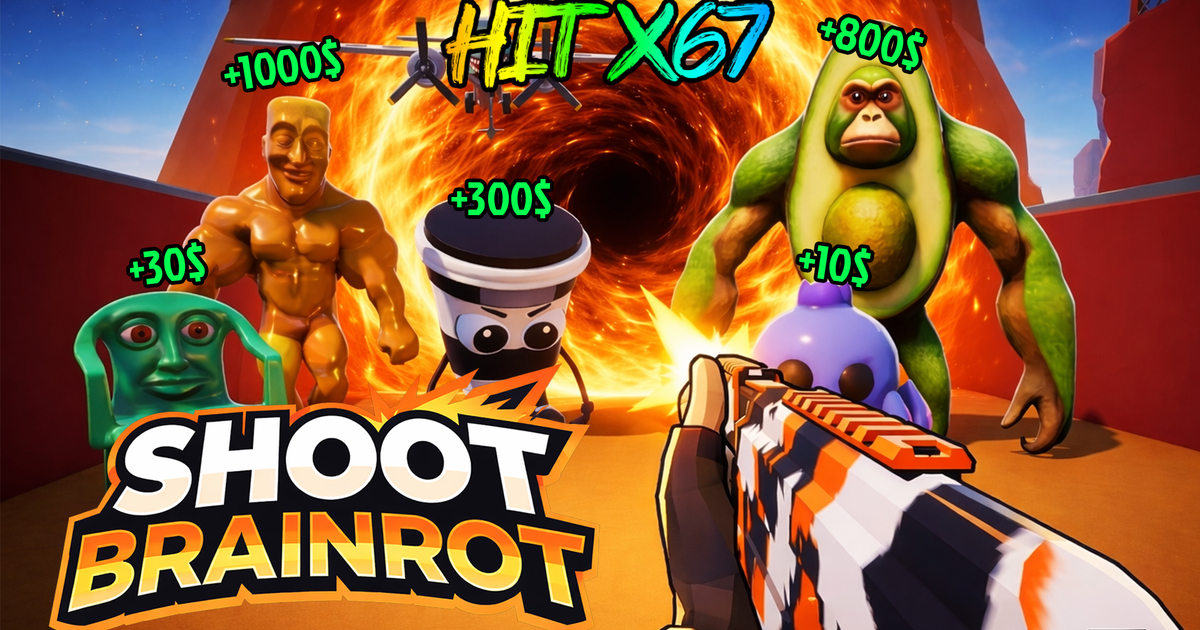 Shoot Brainrot Cover