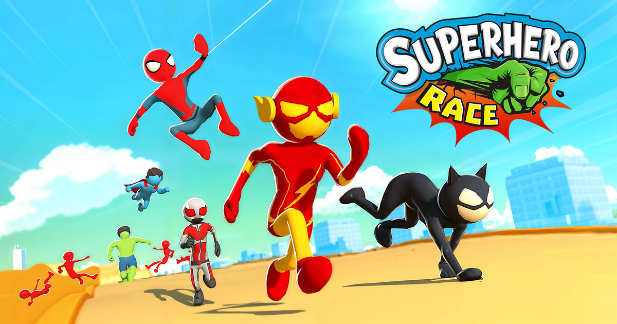 Superhero Race! Cover