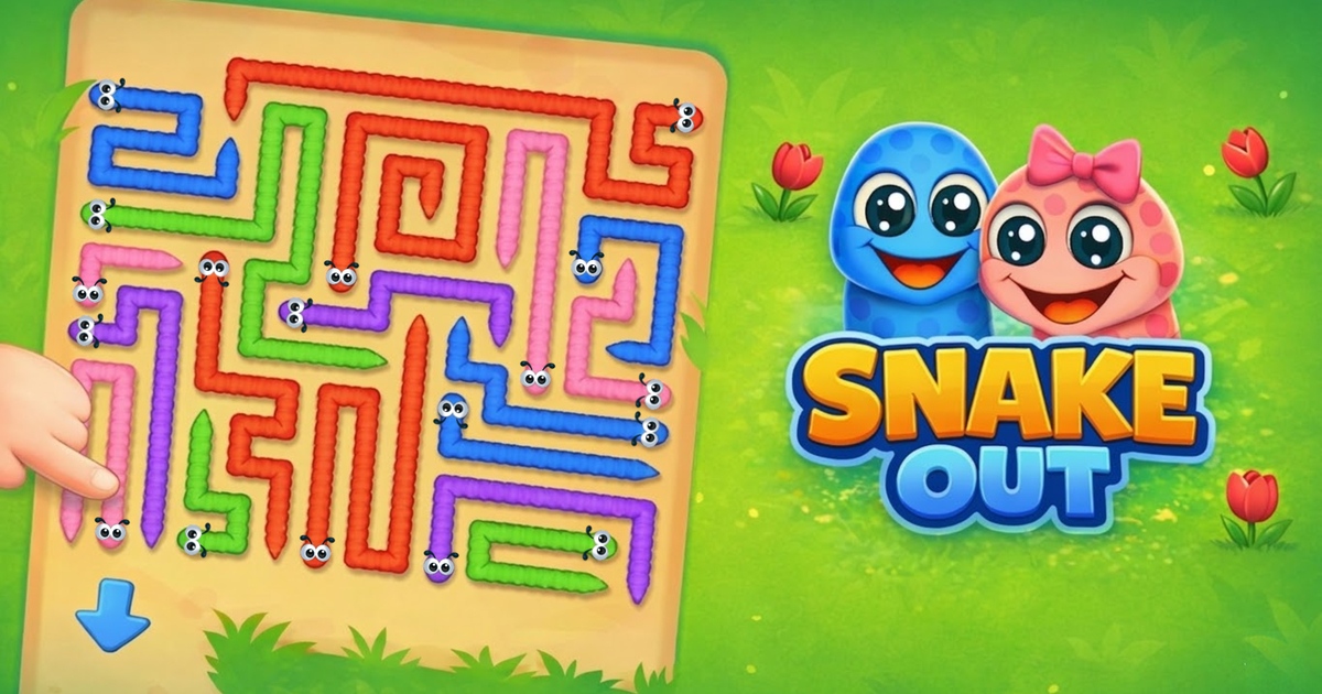 Snake Out: Maze Escape Cover