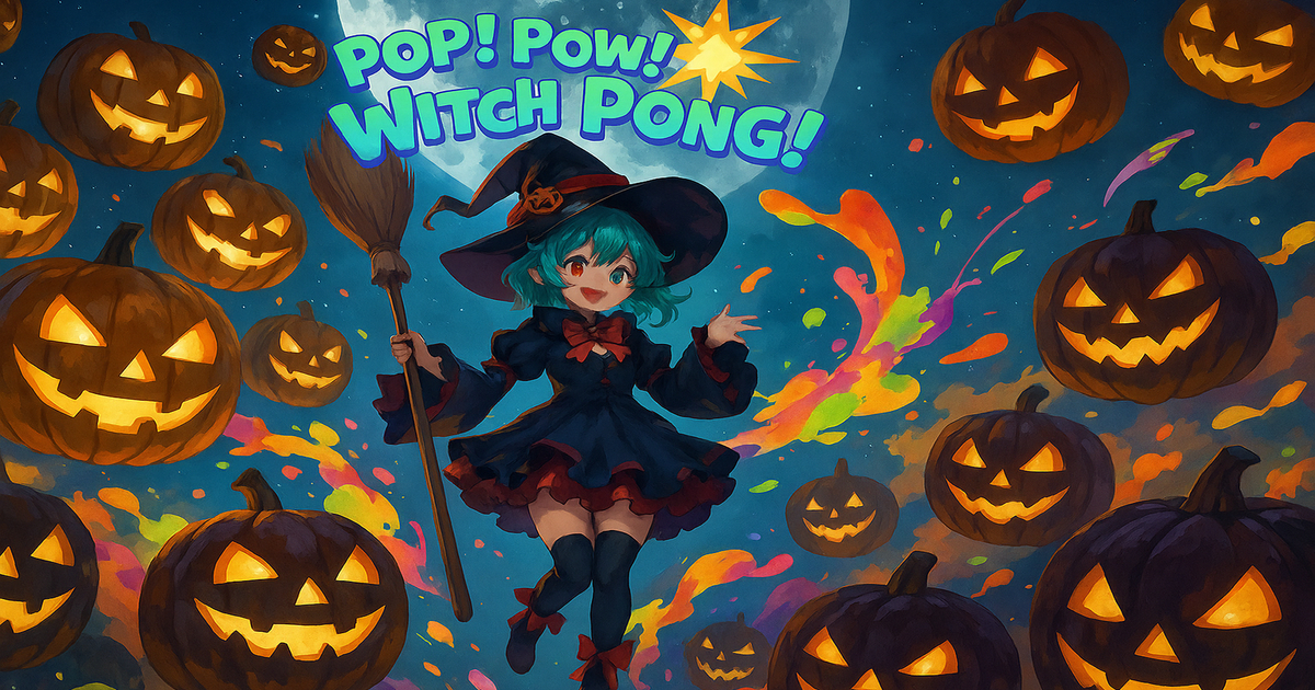 Pop! Pow! Witch Pong! Cover