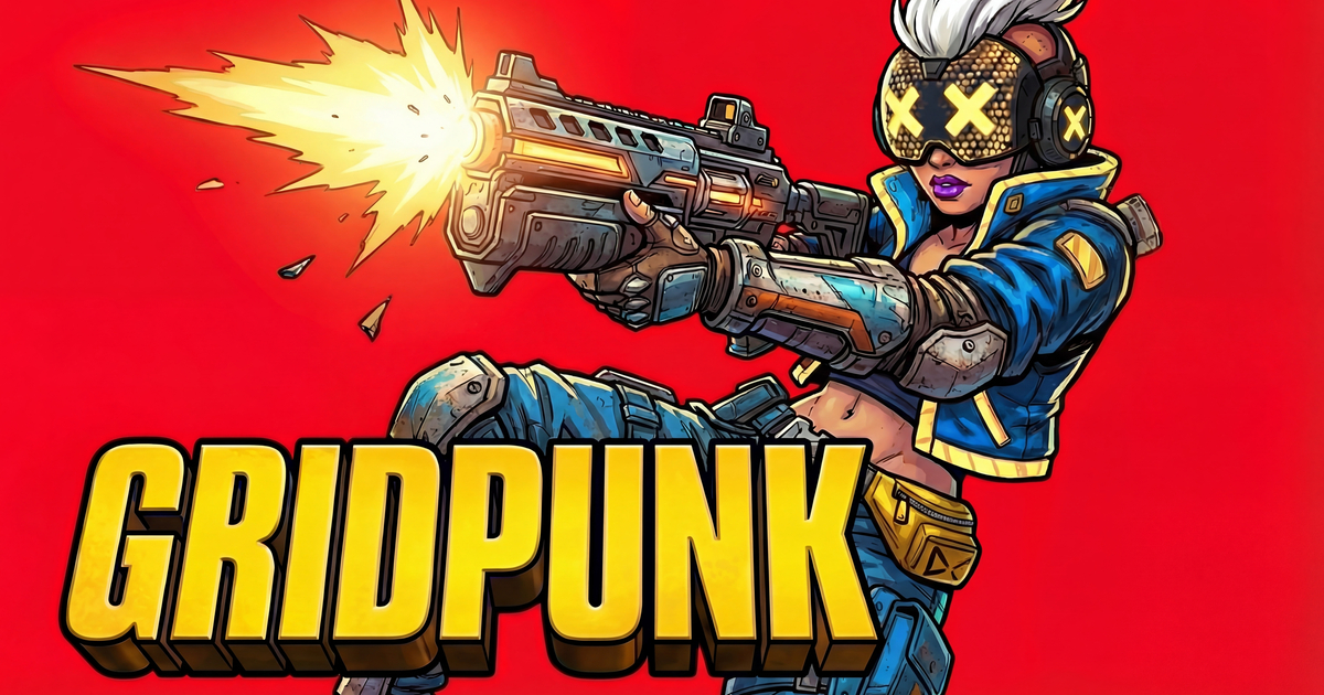 Gridpunk - 3v3 Battle Royale Cover