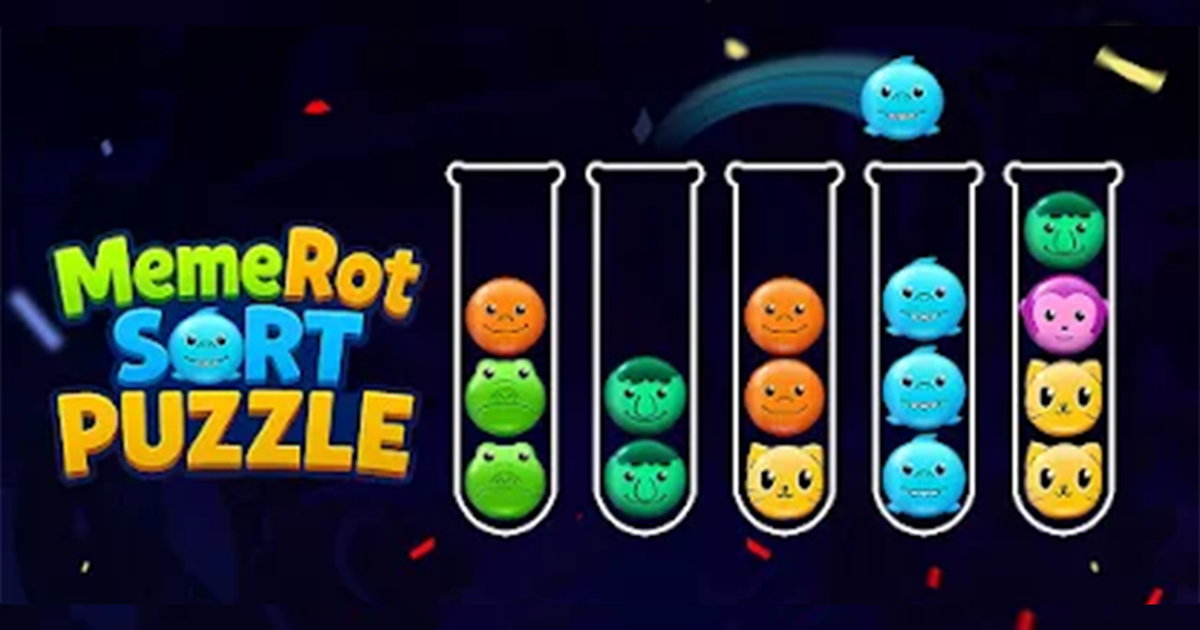 MemeRot Sort Puzzle Cover