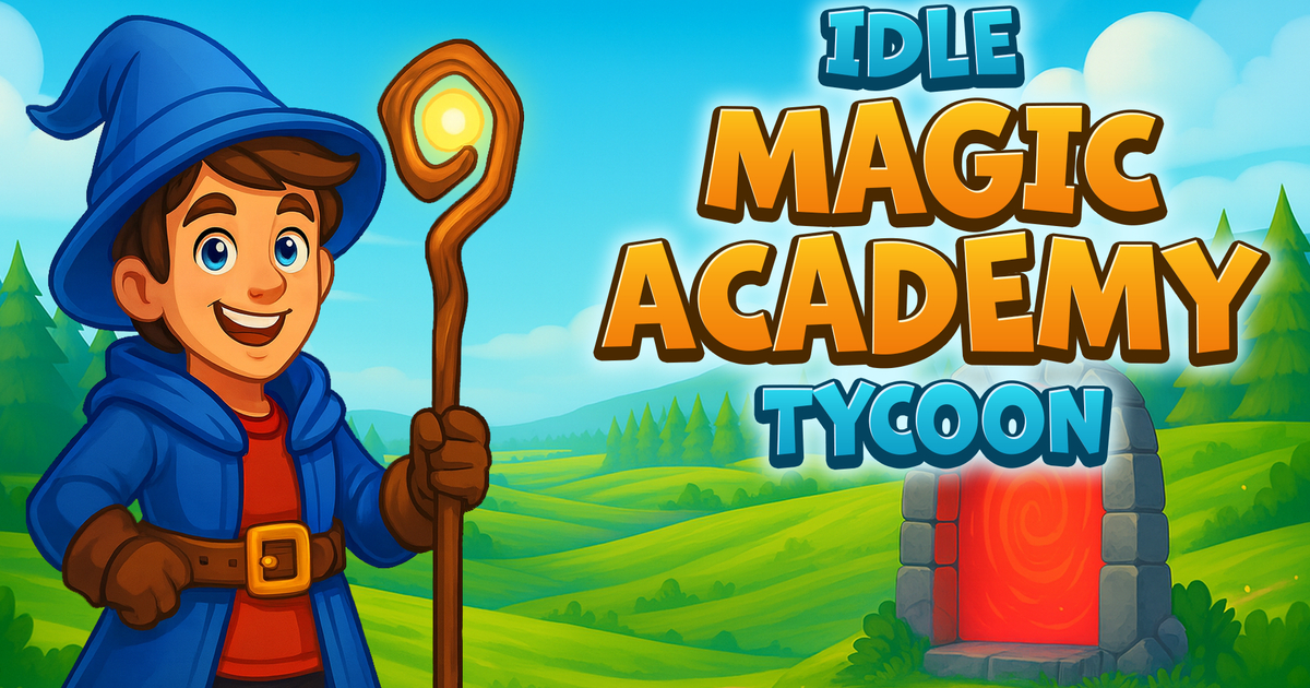 Idle Magic Academy Tycoon Cover